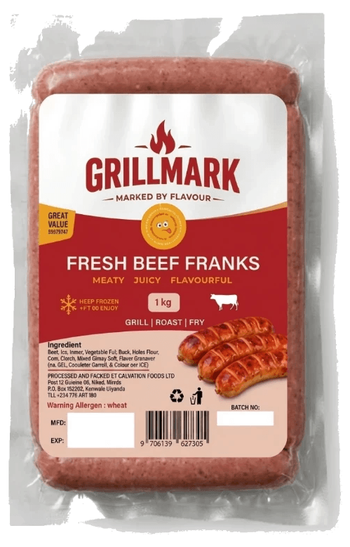 Beef Franks pack